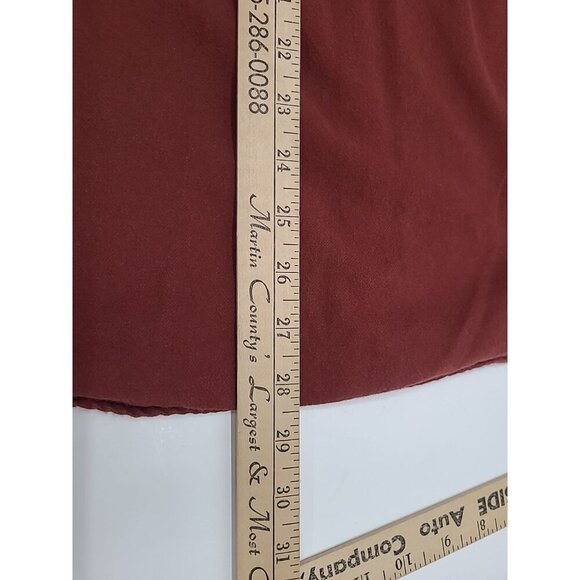 Eddie Bauer Flannel Button Down Shirt Men's Size XL Red Soft Suede Feel - Picture 8 of 8